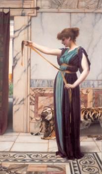 約翰 威廉 格維得 A Pompeian Lady 約翰 威廉 格維得 A Pompeian Lady